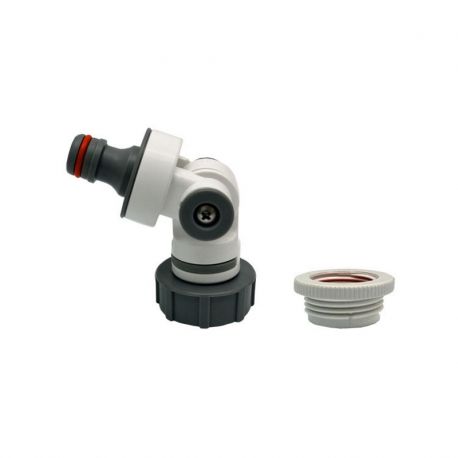 Przyłącze na kran GW 1' 3/4 regul. WL-2194 WHITE