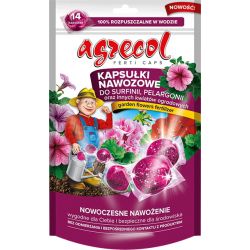 Agrecol- Kapsułki nawozowe pelargonia 14szt.