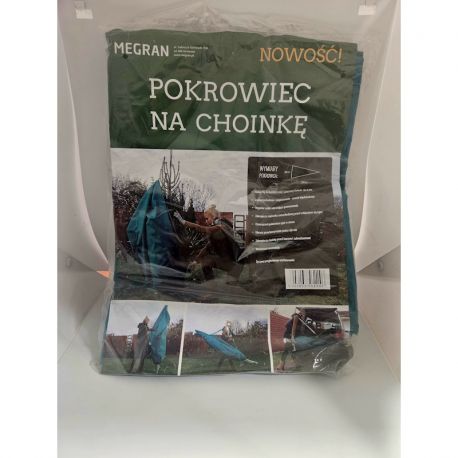 Pokrowiec na choinkę turkus 80x200cm