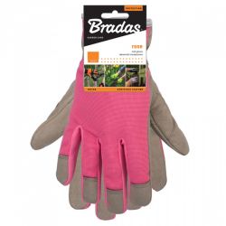 Rękawice damskie ogrodnicze ROSE roz.6