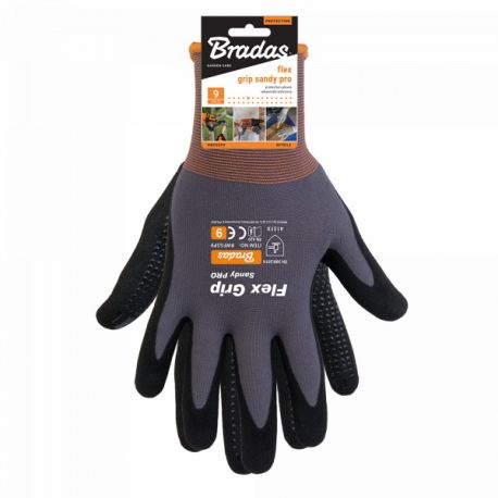 Rękawice FLEX GRIP SANDY PRO nitryl roz.7