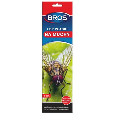 Bros- Lep na muchy płaski (5-pak)