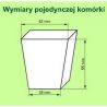 Paletka rozsadowa 52*50*55/45 kwadrat szerokie dno