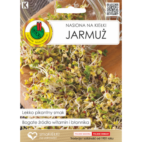 Jarmuż na kiełki 5g pnos