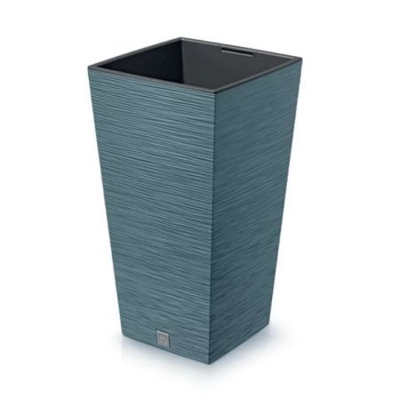 Doniczka DFSH 240 Furu Square niebieski skandynaw.