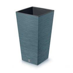 Doniczka DFSH 265 Furu Square niebieski skandynaw.