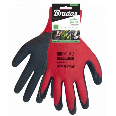 Rękawice perfect grip red lateks 8