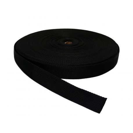 Taśma nośna BN 4cm CZARNA 1m (rol.50m)