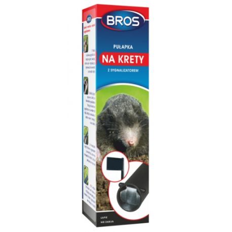 Bros- pułapka na kreta z sygnalizatorem