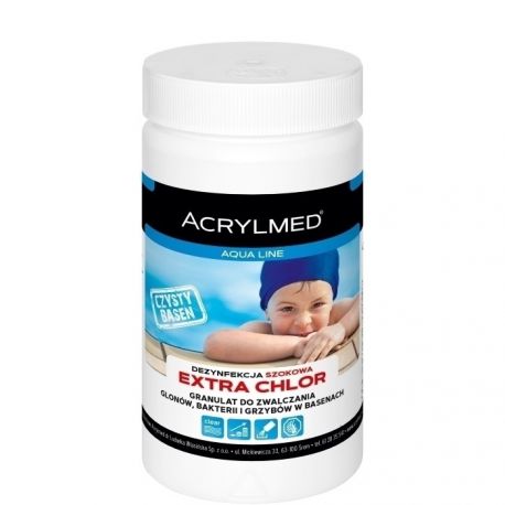 Extra Chlor granulat 0,4 kg dezyfek wody Acrylmed