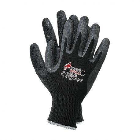 R-rnyla rękawice '8' czarne