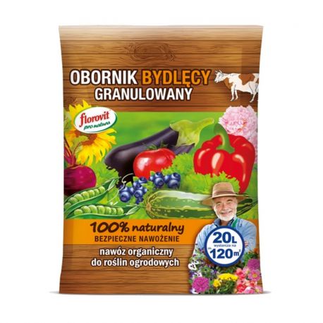 Florovit- Obornik bydlęcy granulowany 20l/12kg