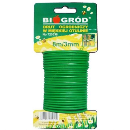 B- Drut w miękkiej otulinie 8m/3mm