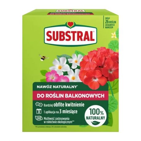 Substral NATURALNY 650g do kwiatów balkonowych