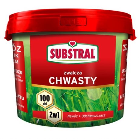 Substral 100dni nawóz do traw z odchwasz. 5kg