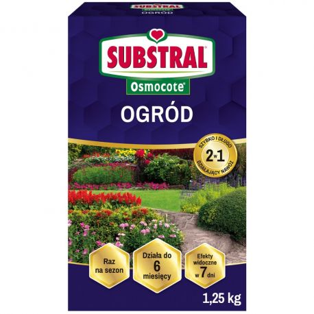 Substral Osmocote do ogrodu 6-miesięcy 2w1 1,25kg