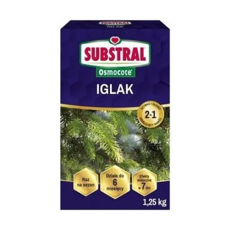 Substral Osmocote do iglaków 2w1 1,25kg