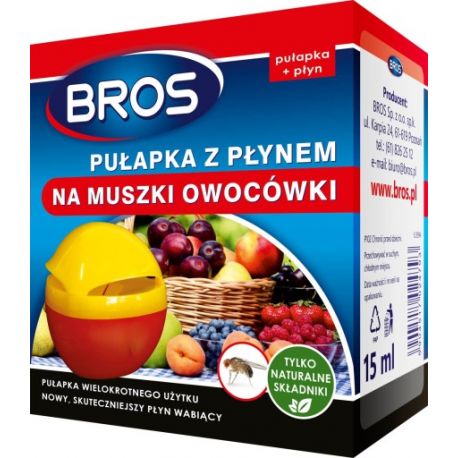 Bros- Pułapka na owocówki z płynem