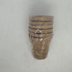 Doniczka kokosowa 10x8cm 400ml 6szt.