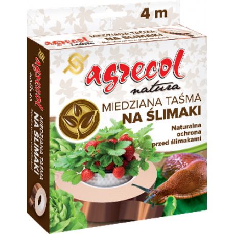 Agrecol- Taśma miedziana na ślimaki 4m